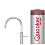 Quooker Fusion Round RVS met COMBI+ boiler 3-in-1 kokend water kraan