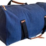 Reistas Canvas Deluxe | 50 liter Weekendtas | 56 x 32 x 30cm | Reistas | Sport tas| Grijs