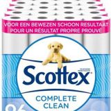 Scottex toiletpapier - Classic Clean wc papier - 96 rollen