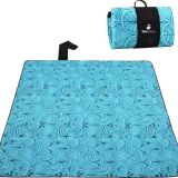 Sens Design XXL Waterdicht Picknickkleed – 200x200 cm – Buitenkleed Blauw