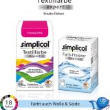 Simplicol Textielverf Expert met Color Fixer - Textielverf voor wasmachine of handwas