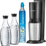 SodaStream Crystal Megapack Black + 2 karaffen