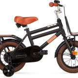 SuperSuper Cooper Bamboo Jongensfiets 12 inch - Mat Zwart