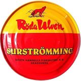 Surströmming Röda Ulven Original (gefermenteerde haringen) - 400 g/300 g vis