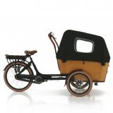 Vogue Elektrische bakfiets Carry zwart/bruin 468 Watt