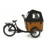 Vogue Elektrische bakfiets Superior 3 Deluxe Mat Zwart/Zwart 468 Watt