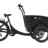 Vogue Elektrische bakfiets Superior 3 mat zwart/zwart 468 watt