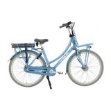 Vogue Elektrische fiets e-Elite dames blauw 50cm 468 Watt