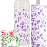 waterdrop Starterset Glas - 1 water bottle 600 ml + 18 Microdrinks op te lossen in 6 smaken