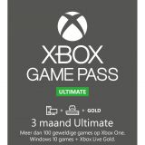 Xbox game pass ultimate 3 maanden