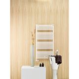 Zehnder Zeno handdoekradiator 168.8x60cm 957watt Staal Wit glans